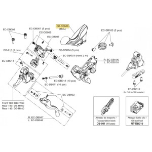 Návleky na páky CAMPAGNOLO ULTRA SHIFT černé 3 (2)