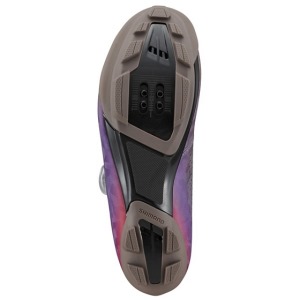 Dámské tretry SHIMANO SH-RX600, šedá/lila  4 (4)