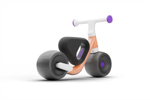 Detské odrážadlo WOOM Wow Pop Peach (1)