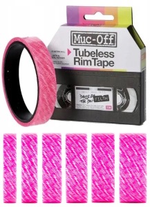 Páska MUC-OFF TUBELESS RIM TAPE 10 m - rôzne šírky