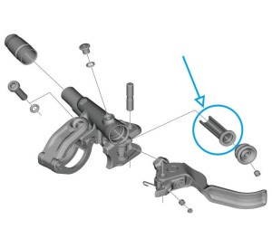 Membrána SHIMANO pre BL-M8100/7100 (2)