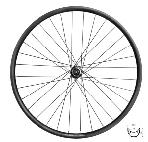 Zapletené koleso predné FORCE BASIC DISC 26 HBM475 INTL 36 dier