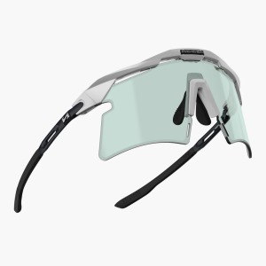 Okuliare SCICON Aeroshade 2.0 Titanium Photochromic White Matt / Multi Mirror Green (3)