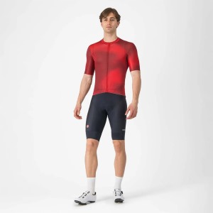 Dres CASTELLI Vortice red/rich red 3 (1)
