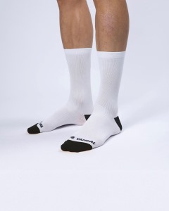 Ponožky THE VANDAL Ride On Performance White 43-48