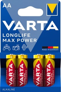 Baterie VARTA Longlife Max Power AA 4 ks (1)