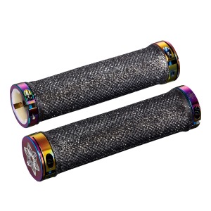 Držadlá SUPACAZ Diamond Kush Grip Black/Oil