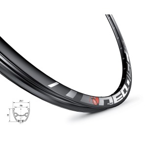 ráfek MACH1 NEO DISC 622 x 19, 32 děr, černý (2)