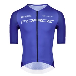 Dres FORCE SCRIPT TEAM krátky rukáv, modrý