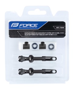 Ventilky FORCE černé 2 ks 44 mm 1 (1)