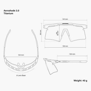 Okuliare SCICON Aeroshade 2.0 Titanium White Matt / Multimirror Green (5)