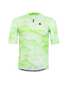 Dres PISSEI Sanremo Bianco/Fluo Green L