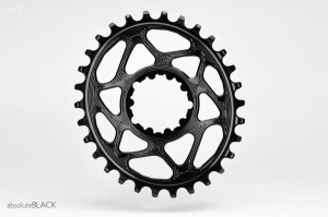 Prevodník ABSOLUTEBLACK Oval SRAM offset 6 mm 30 zubov