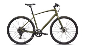 Krosové kolo SPECIALIZED Sirrus X 2.0  Gloss Laruel Green Metallic / Sandstone Metallic