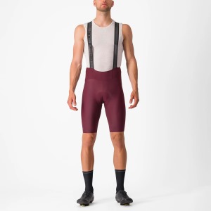 Kraťasy CASTELLI Espresso 3 deep bordeaux