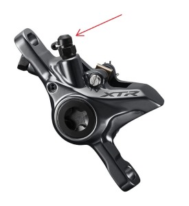 Gumová krytka na odvzdušňovací šroub třmenu SHIMANO 22 (1)