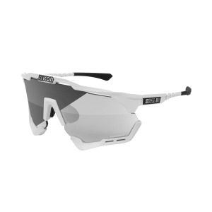 Okuliare SCICON Aeroshade XL White Photochromic Silver Lens