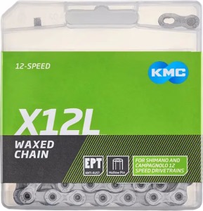 Reťaz KMC X12 L Silver Waxed 126 článkov