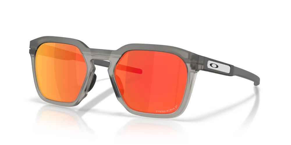 OAKLEY Okuliare oakley hstn sq 2.0 matte grey smoke/prizm ruby polarized