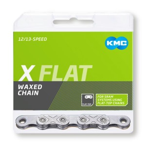 Reťaz KMC X Flat 12/13s EPT Waxed 126 článkov