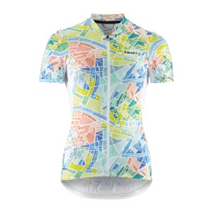 Dámsky dres CRAFT ADV Endur Graphic White/Multi