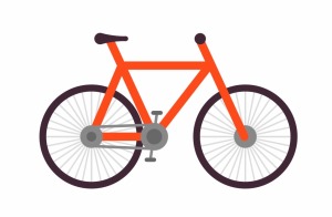 Farebný bicykel Kolokrám S2000 Červená