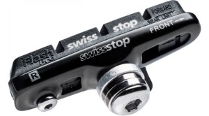 Brzdové klátiky SWISS STOP Flash Pro Original Black Shimano/SRAM + topánky