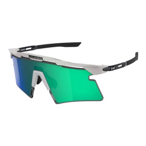 Okuliare SCICON Aeroshade 2.0 Titanium White Matt / Multimirror Green
