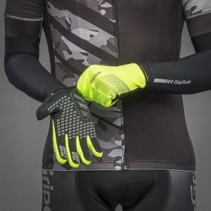 Zimní rukavice GRIP GRAB Ride Windproof Midseason Hi-Vis 4 (3)