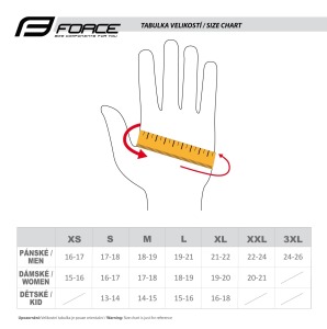 Rukavice FORCE MTB AUTONOMY černo-modré 4 (3)