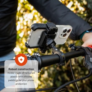 Držiak na telefón FIXED Bikee Plus čierny (3)