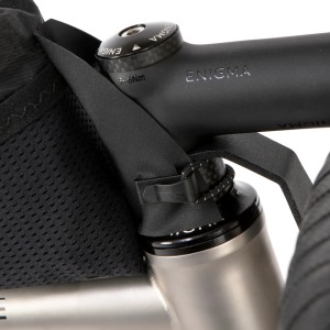 Rámová taška RESTRAP Race Top Tube Bag Short Black (3)