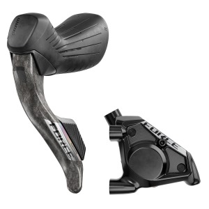 Řadicí/brzdová páka Force AXS E1 levá přední včetně třmenu Flat Mount (4)