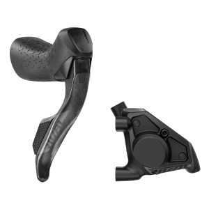 Řadicí/brzdová páka SRAM Rival AXS E1 pravá zadní včetně třmenu Flat Mount (4)