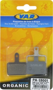 Brzdové destičky VAR PA-59001 pro Shimano M575, M525, M486, M445 1 (1)