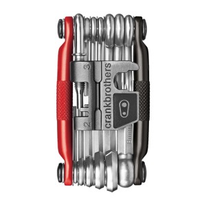 CRANKBROTHERS Multi-19 Tool-Black/Red (1)