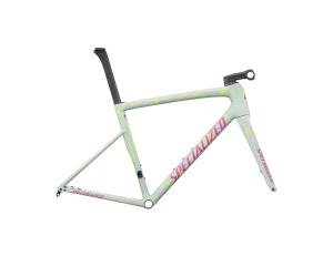 Rám SPECIALIZED Tarmac SL8 Satin Ion Metallic / Sea Foam Strata / Rebel Pink