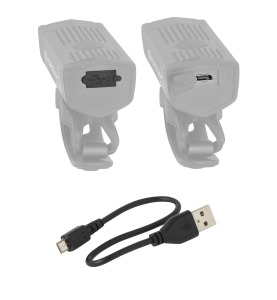 Světlo FORCE DOT 300LM USB černé 2 (1)