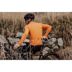 Dres FORCE ENDLESS dlhý rukáv, oranžový (4)