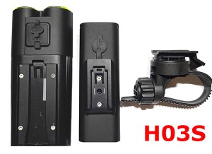 Držák světla GACIRON H03s redukce pro GoPro úchyt 3 (2)