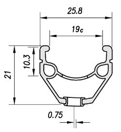 Ráfek MACH 240 622x19 32 děr 01 (1)