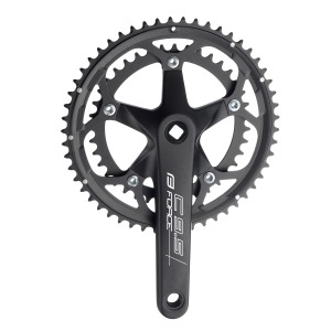 kliky FORCE ROAD C9.5 Al 50/34z 175mm černé mat (1)