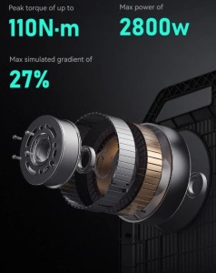 Cyklotrenažer CYCLUS HiPower Smart T3 7 (6)