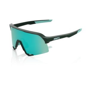Okuliare 100% S3 Matte Juniper/Hiper Mint Mirror