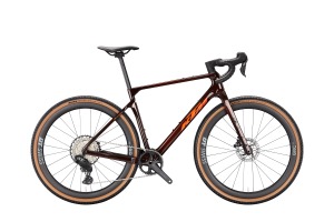 Gravel kolo KTM Gravelator Master Oranged Carbon 55