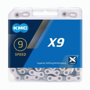 Reťaz KMC X9 9s Silver/Gray 114 článkov