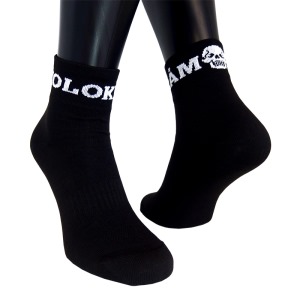 Ponožky KOLOKRÁM čierno-biele