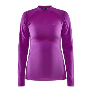 Dámské funkční triko CRAFT Active Intensity dlouhý rukáv růžové 1