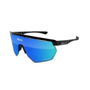 Okuliare SCICON Aerowing Black Multimirror Blue + Rain Clear Lenses
