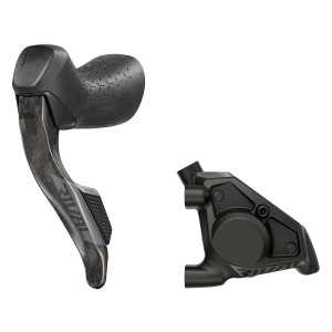 Řadicí/brzdová páka SRAM Rival AXS E1 levá přední včetně třmenu Flat Mount (4)